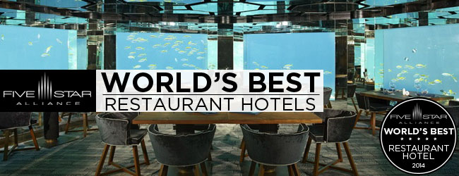 The Best Restaurant Hotels for 2014
